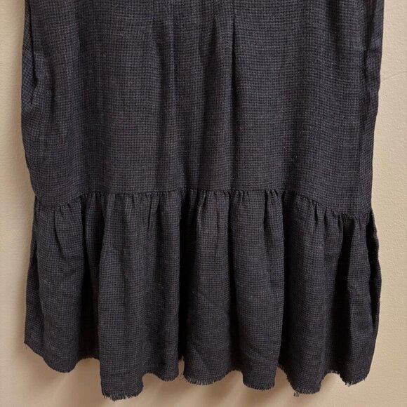 Free People Womens Anas Dress Size *S Button Front Goth Dark Academia Preppy - Picture 7 of 13